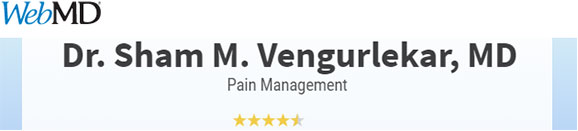 WebMd - Dr. Sham M. Vengurlekar, MD - Pain Management
